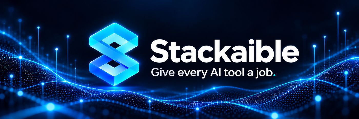 Stackaible — Give every AI tool a job.
